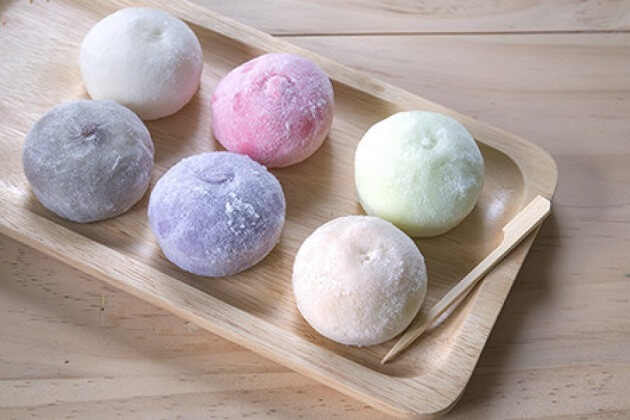 Bánh Mochi - món ăn vặt ở nhật bản