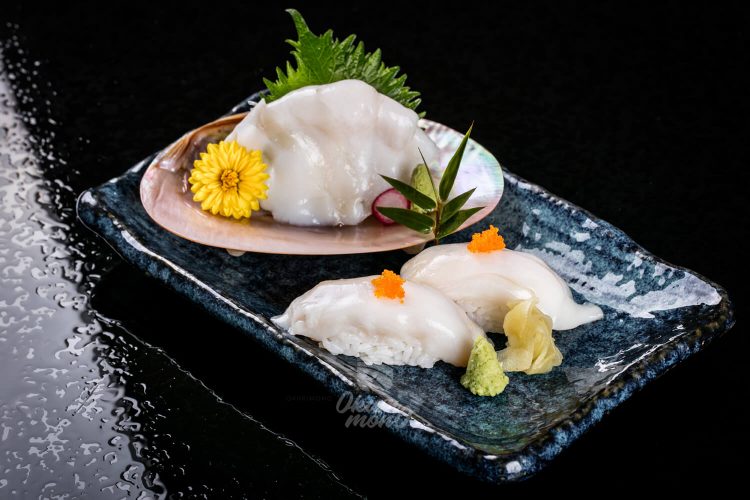 Sashimi Bào Ngư - Abalone sushi