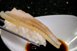 Sashimi Cá Đục Nướng - Grilled sillago sushi