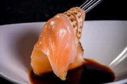 Sashimi Cá Hồi Khè - Salmon grilled