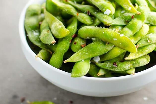 Edamame - các món khai vị nhật bản