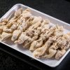 Mực Non Tẩm Bột Karaage - Whole cleaned baby squid skewered with karaage