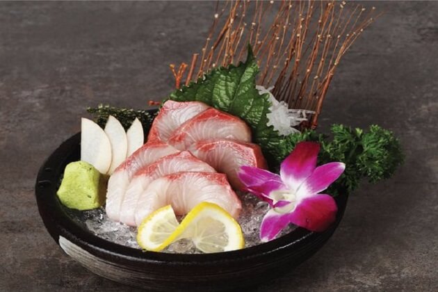 Sashimi Cá Kanpachi